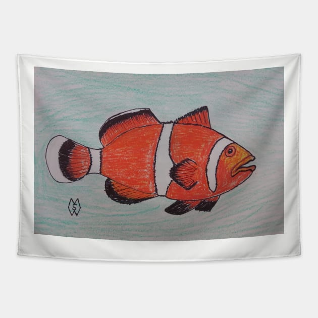 Clownfish Tapestry by Matt Starr Fine Art