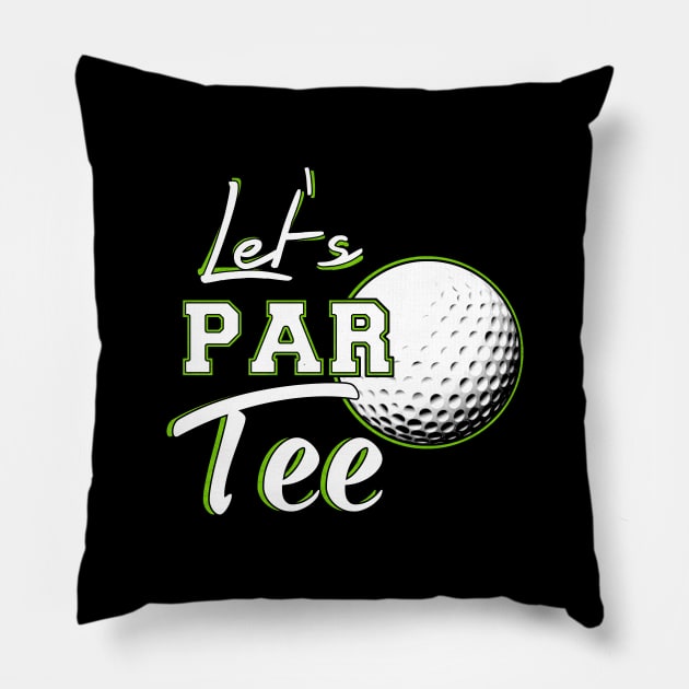 Golf T-Shirt Pillow by Stoney09