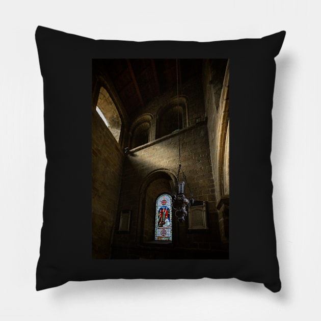 St Michael with St Mary's Church Pillow by jasminewang