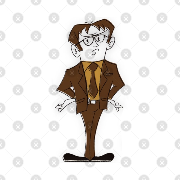 Dwight Schrute by Legend of Louis Design Co.