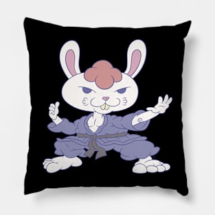 Judo Rabbit Pillow