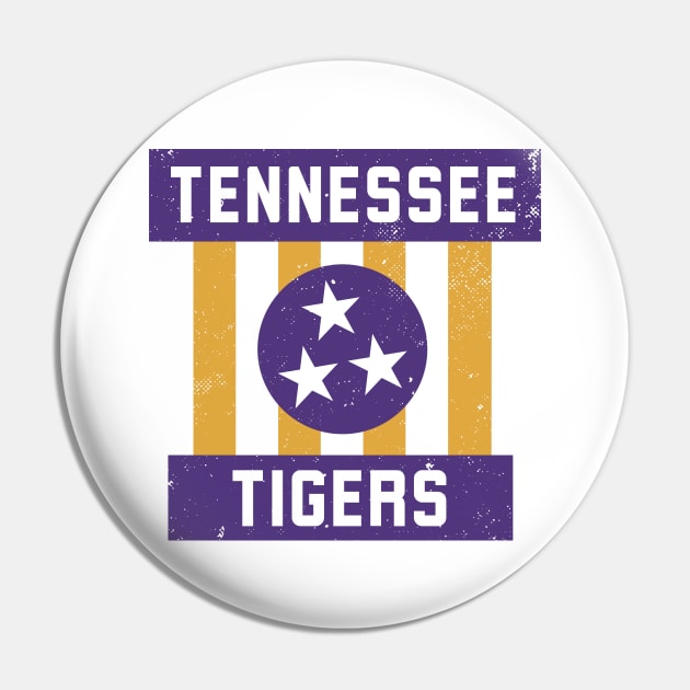 Tennessee Tigers | Louisiana State Alumni Fans Pin by SLAG_Creative