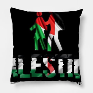 Palestina "there is more important than politics is humanity" Pillow