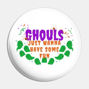 Spectral Shenanigans: Playful Halloween Pin