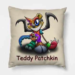 Teddy Patchkin Pillow