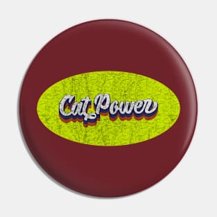 Vintage Cat Power Pin