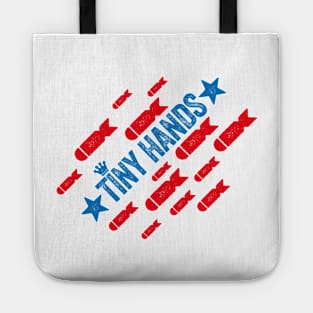 TINY HANDS - DONALD TRUMP PASTICHE Tote