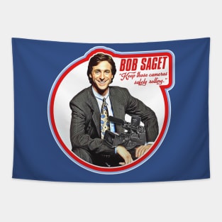 Retro Bob Saget 90s Style AFV Tribute Tapestry