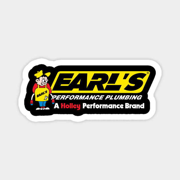 EARL'S PLUMBING Magnet by bakingsoda