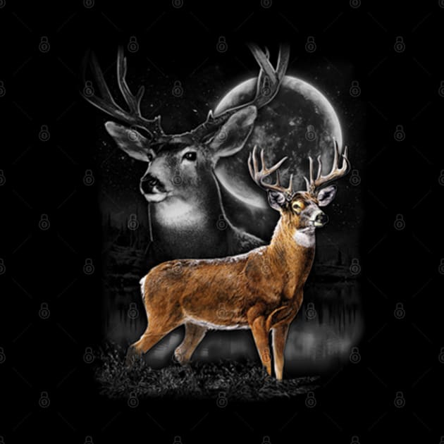 White Tailed Deer by KA Creative Design