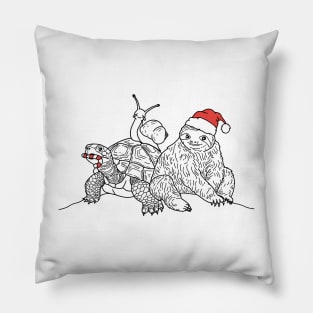 Slow Holidays Minimalist Pillow