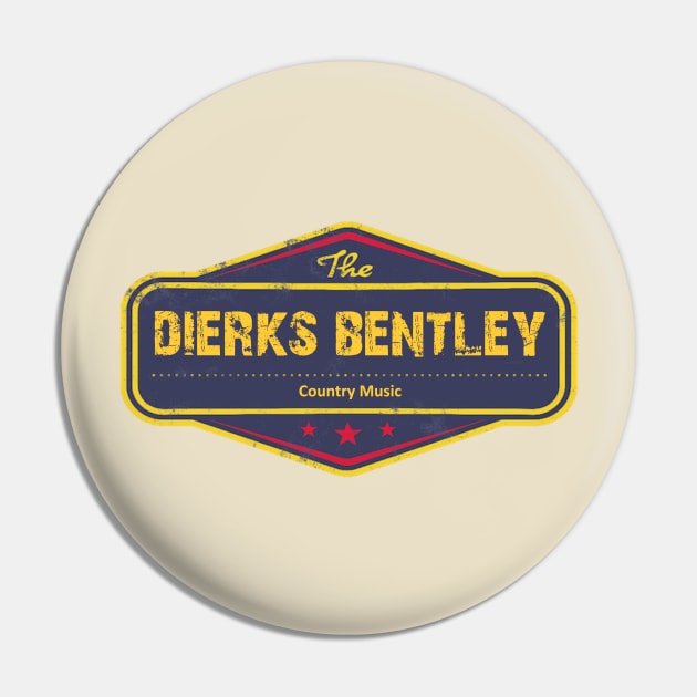 Dierks Bentley Pin by Money Making Apparel