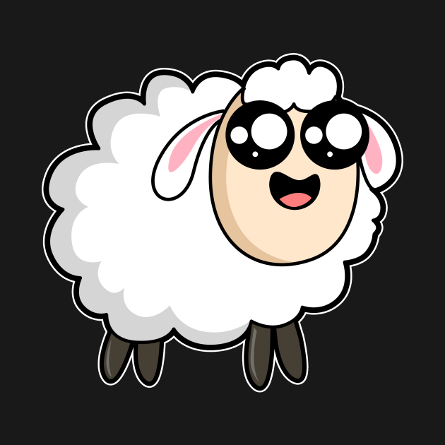 Discover Cute Baby Sheep - Baby Sheep - T-Shirt