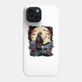 Japanese Cat Samurai Katana Catana - Love Cats Phone Case