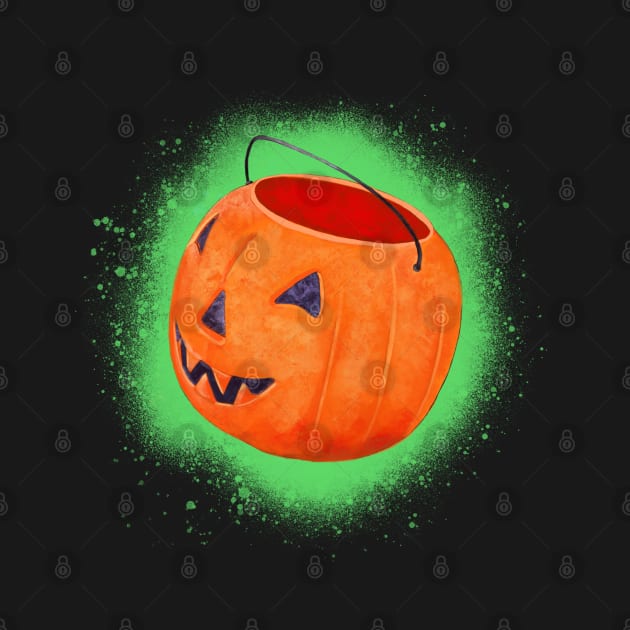 Pumpkin Pail by PainterBen