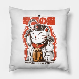 Catnist - A Lucky Cat Pillow