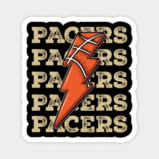 Funny Sports Pacers Proud Name Basketball Classic Magnet