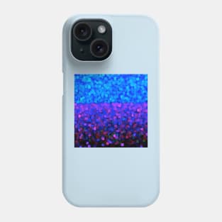 Glitter and Sparkle Blue Phone Case