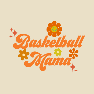 Basketball Mama - 70s style T-Shirt