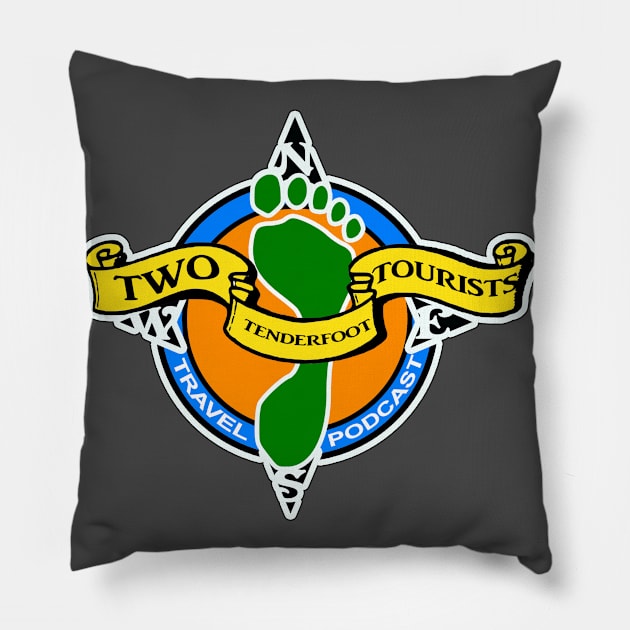 Two Tenderfoot Tourists Pillow by SteveW50