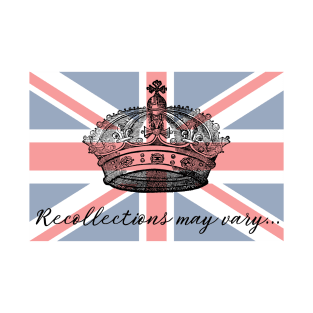 Recollections May Vary Crown Union Jack T-Shirt