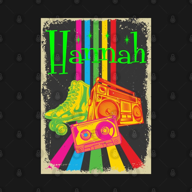 Hannah Vintage 80's Skates Boombox by heybert00