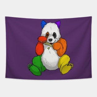 Pride Panda Tapestry