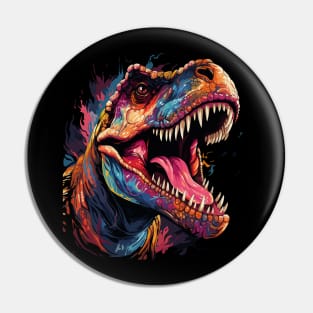 Dinosaur Rainbow Pin