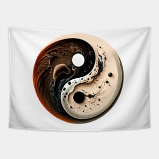 Yin Yang T-Shirt Tapestry