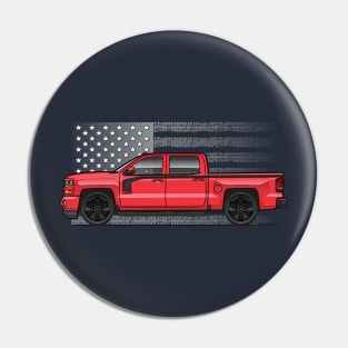 Red USA 2 Pin