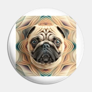 Fractal Design of A Pug Pin