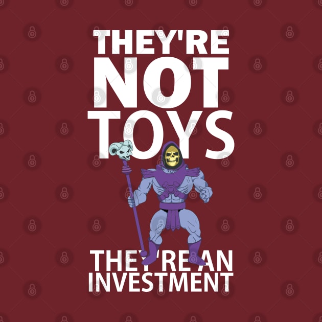 They're not toys, they're an investment - skelly by Blind Man Studio