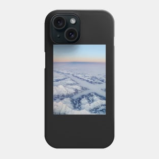 A chilling mountain top view. Phone Case