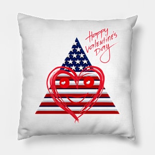 Happy Valentines day Pillow