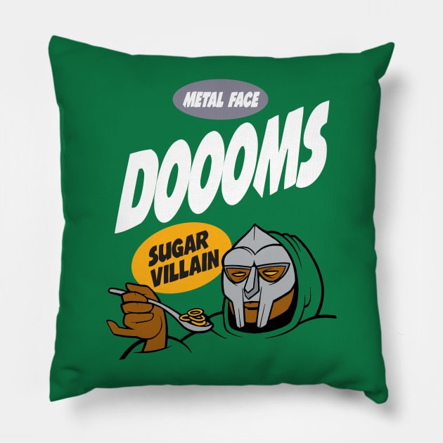 Suger Villain Pillow by dannyrumbl