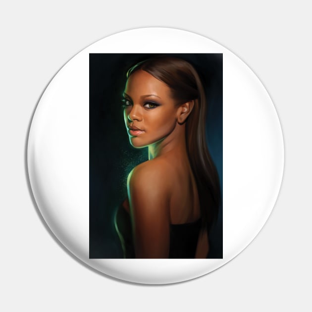 Rihanna Pin by howwnight