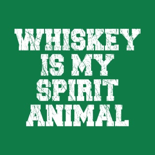 Whiskey Is My Spirit Animal T-Shirt