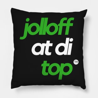 "Jollof" Design - Omo Naija Edition Pillow