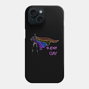 Super Gay - Neon Phone Case