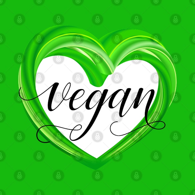 Vegan heart by Slanapotam