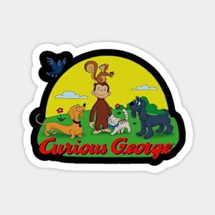 Curious George new 9 Magnet