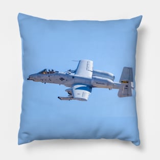 A-10 Warthog #692 Red Flag side-view Pillow