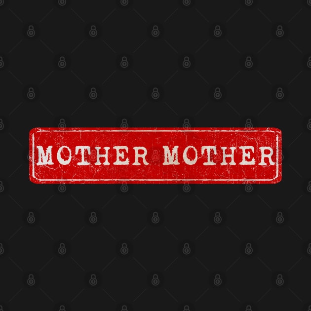 vintage retro plate Mother Mother by GXg.Smx