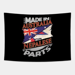 Made In Australia With Nepalese Parts - Gift for Nepalese From Nepal Tapestry