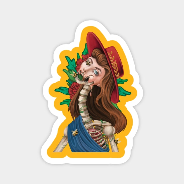 Persephone Magnet by Flickarts