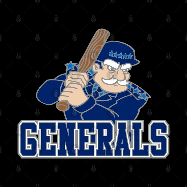 Generals Baseball Logo by DavesTees