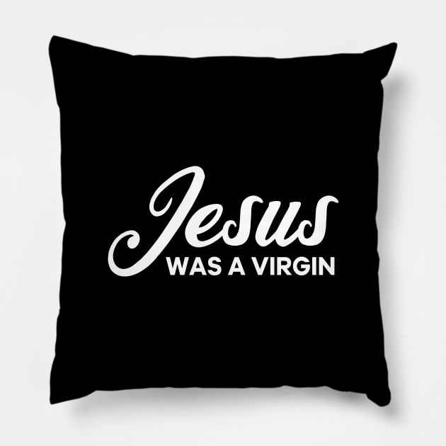 Jesus Christ Virgin Virginity Pillow by thelamboy