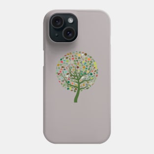 Colorful tree Phone Case