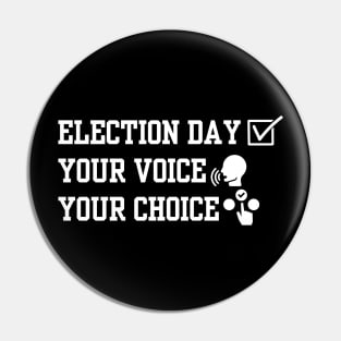 Election Day Pin