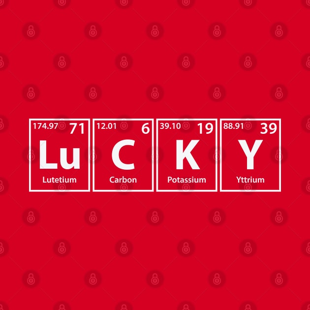 Lucky (Lu-C-K-Y) Periodic Elements Spelling by cerebrands